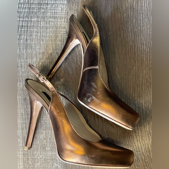 Escada platform sling backs - Picture 2 of 3